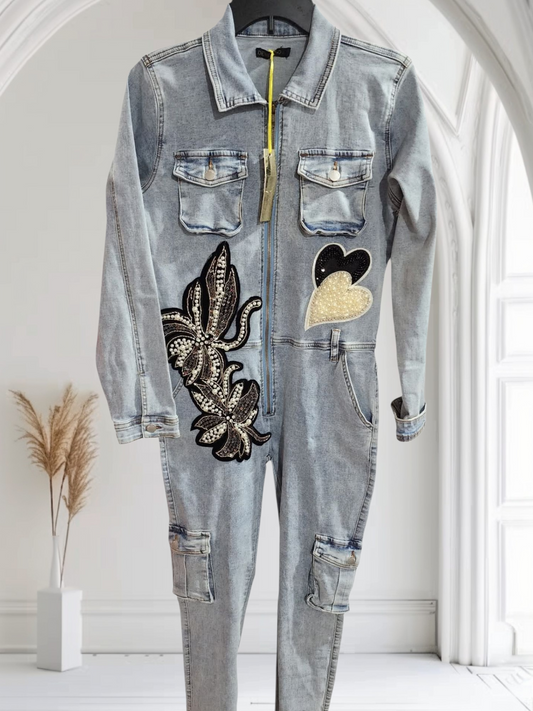 Brand NEW Denim jumpsuit