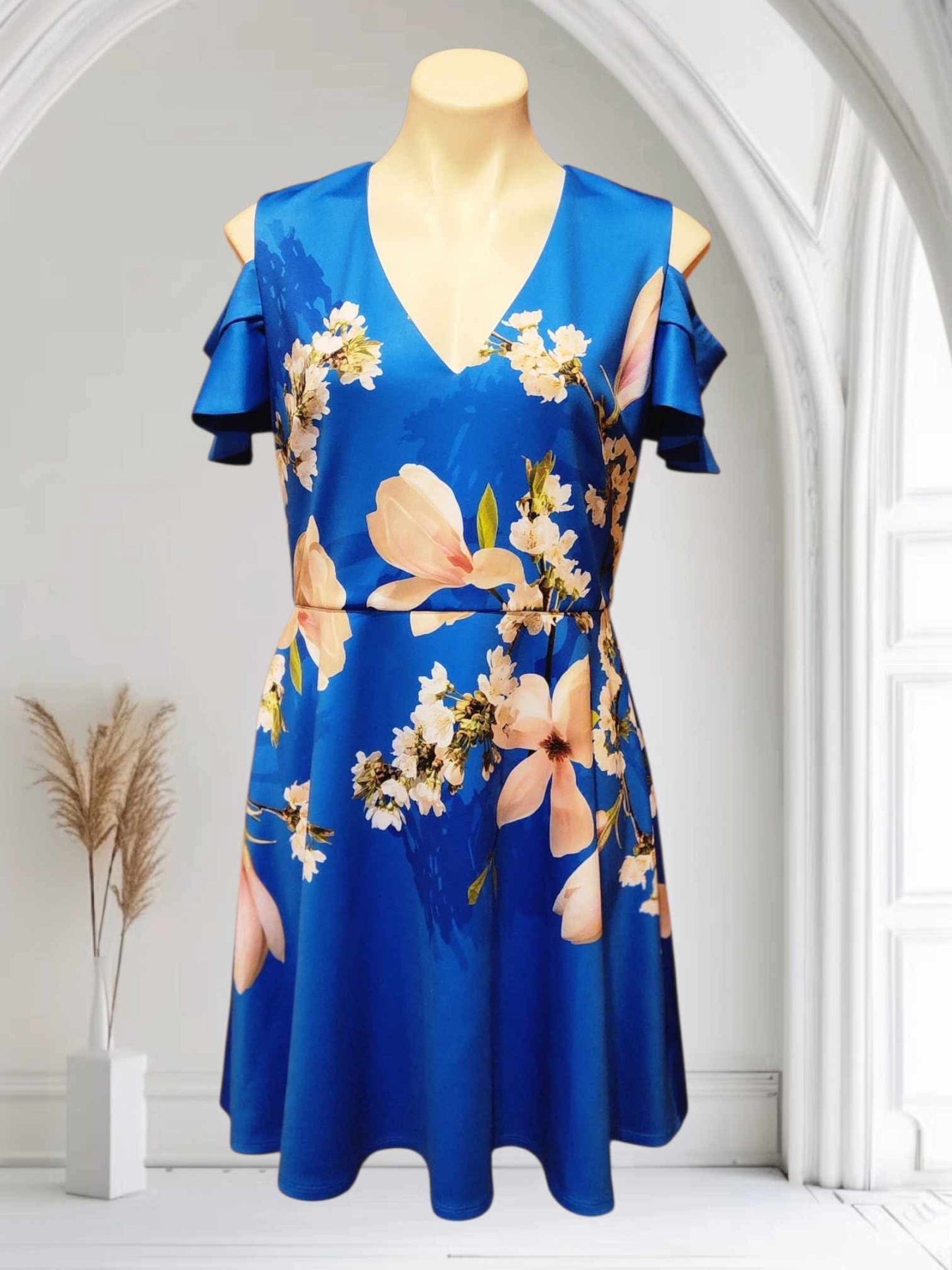 Ted Baker Blue Floral Dress