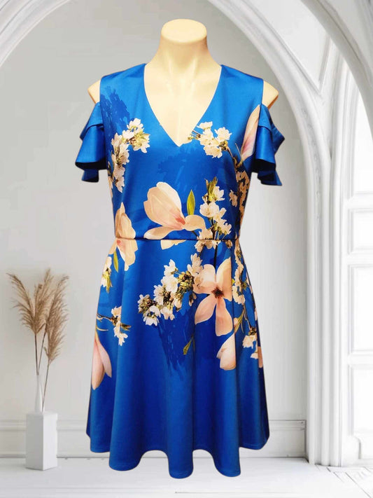 Ted Baker Blue Floral Dress