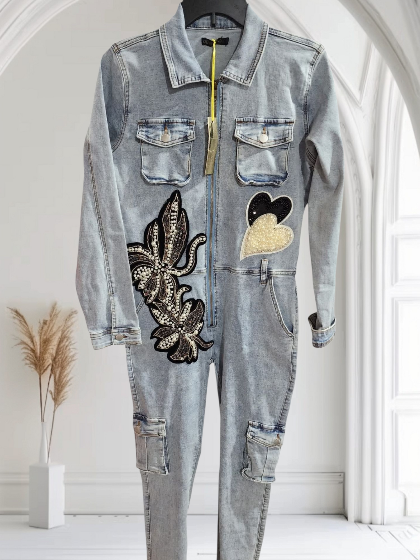 Brand NEW Denim jumpsuit