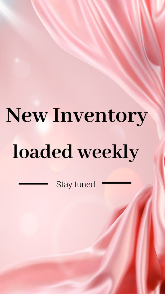 New Inventory loads weekly