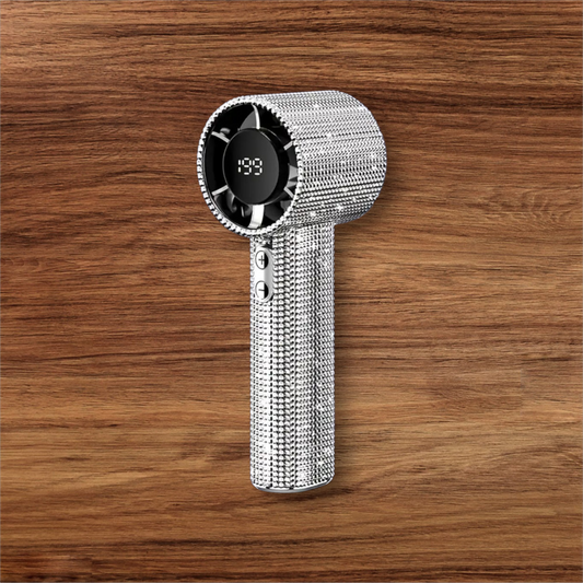 Chargeable bling fan